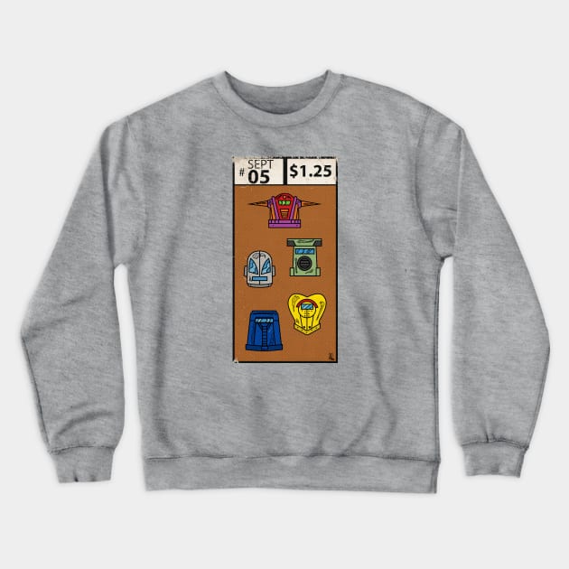 Comic Book Corner Box: Earth Corps Crewneck Sweatshirt by Prototypeinks